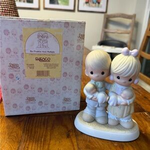 Precious Moments 'Be Fruitful and Multiply' Figurine - Yellow and White